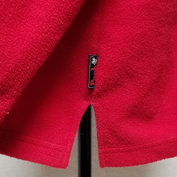 VINTAGE 90s Disney Winnie The Pooh Tigger Red Hooded Fleece Sweatshirt Medium - Picture 10 of 14